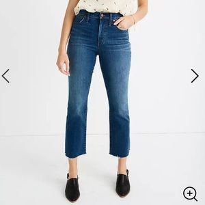 Madewell Cali denim boot cut jeans